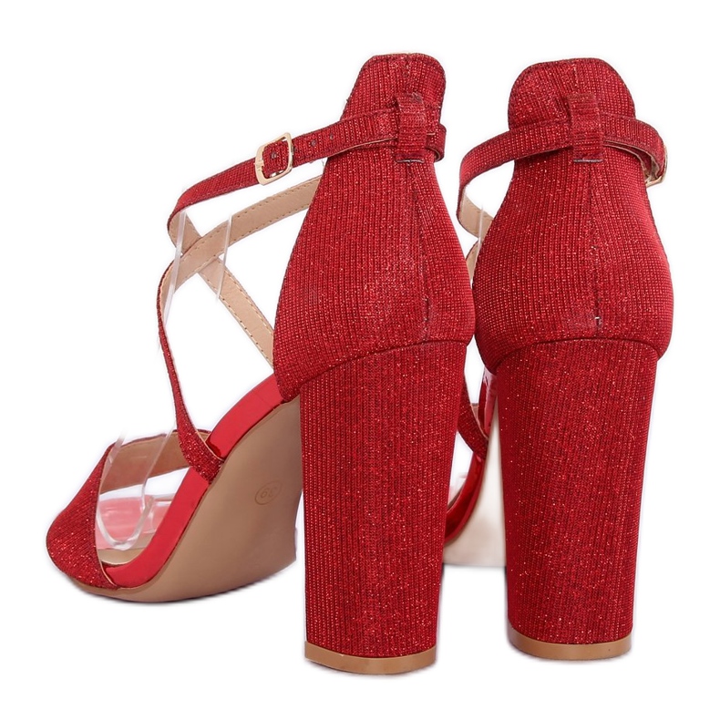 Sandaler på stolpen röd NC791 Röd 1