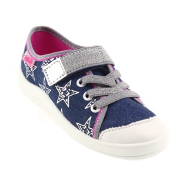 Befado barnskor tofflor sneakers 251X113 grå rosa marinblå 2