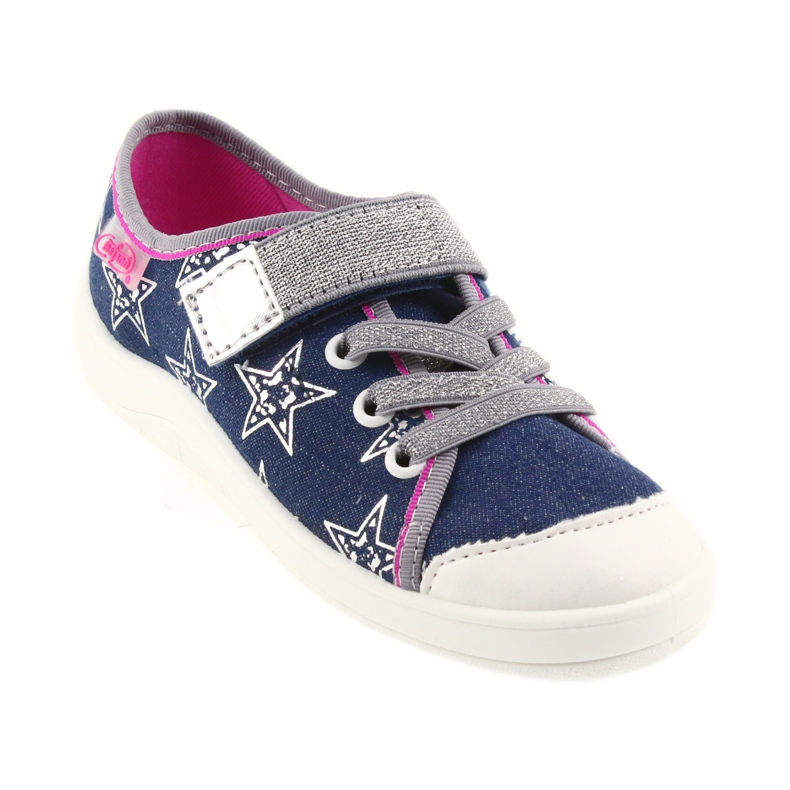 Befado barnskor tofflor sneakers 251X113 grå rosa marinblå 2