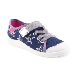 Befado barnskor tofflor sneakers 251X113 grå rosa marinblå 1