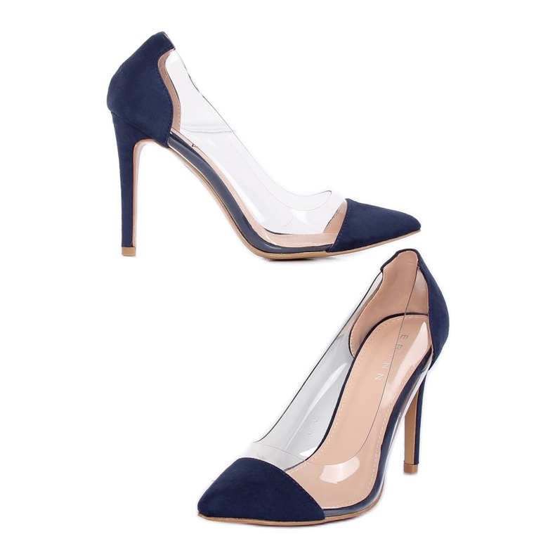 Marinblå transparenta stift 9003-56 Marinblå 1