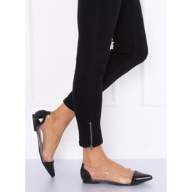 Svart transparent ballerina N18-292 Svart 1