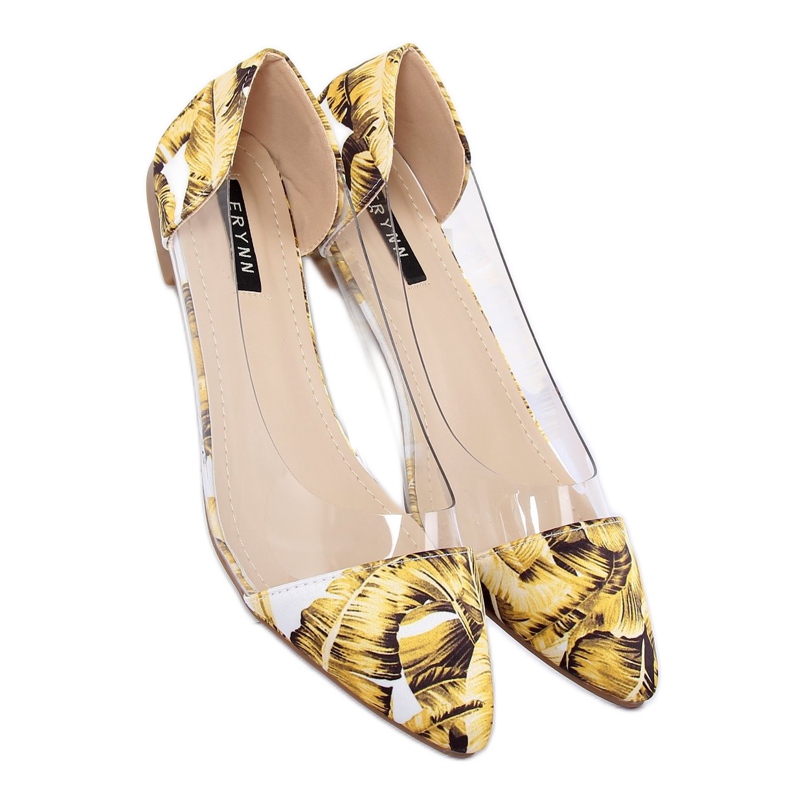 Gula transparenta ballerinor 333-60 Gul 2