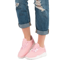 Trendiga sportskor rosa 1
