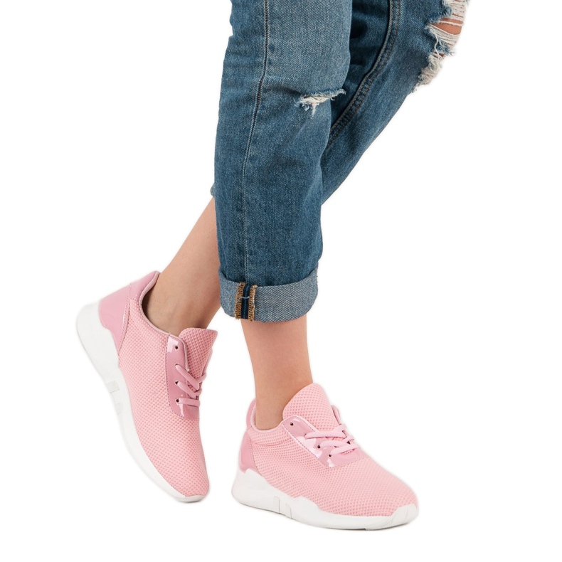 Trendiga sportskor rosa 2