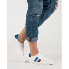 Comer Vit sneakers med snörning 2