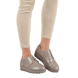 Comer Snörskor brun 2