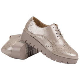 Comer Snörskor brun 1