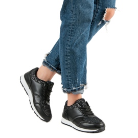 Sportskor med mesh svart 1