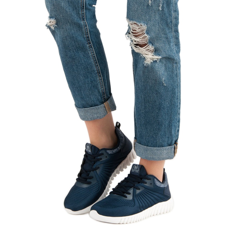 Ax Boxing Trendiga träningsskor blå 2