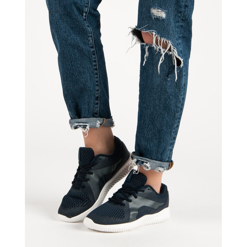 Ax Boxing Textil sportskor blå 1