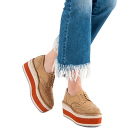 Corina Mode kilskor brun 2