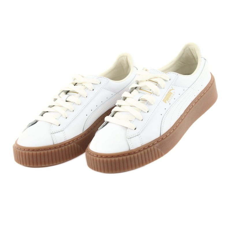 Puma Basket Platform Core W 001 damskor vit 3