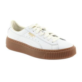 Puma Basket Platform Core W 001 damskor vit 1