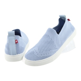 Big Star slipony slip-on sneakers 274785 blå 5