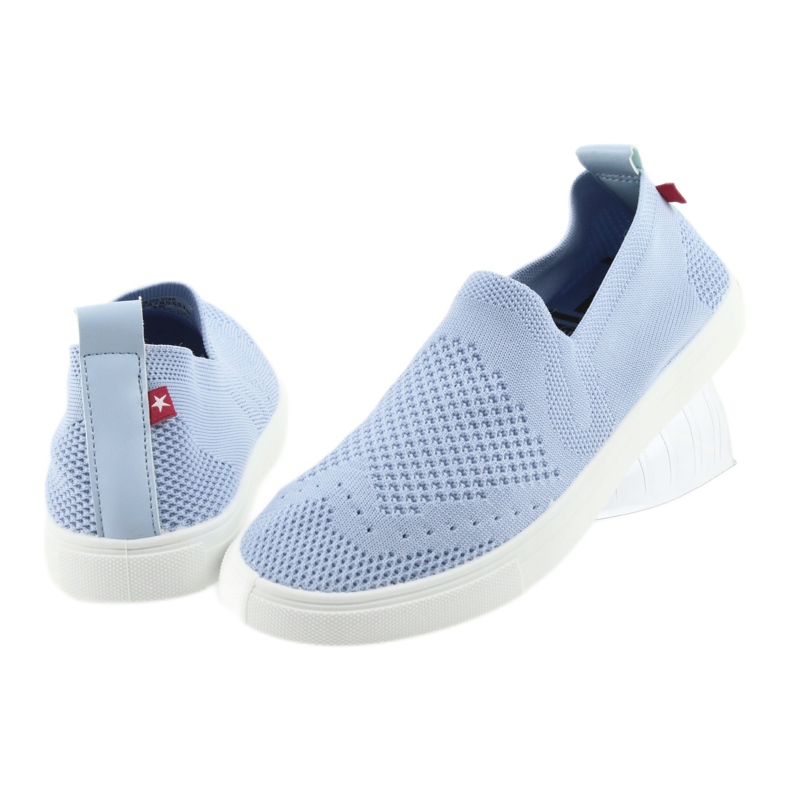 Big Star slipony slip-on sneakers 274785 blå 5