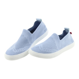 Big Star slipony slip-on sneakers 274785 blå 4