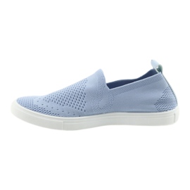 Big Star slipony slip-on sneakers 274785 blå 2