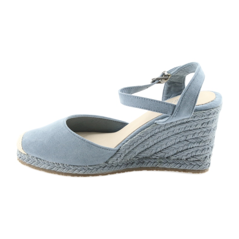 Big Star sandaler espadrilles 274A170 blå brun 2
