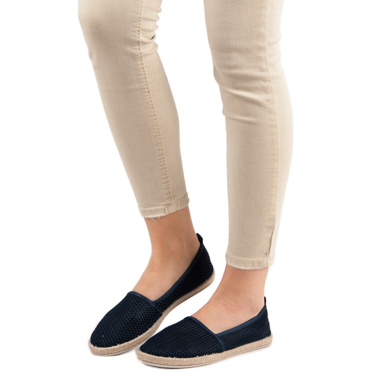 Sweet Shoes Navy Light Espadrilles blå marinblå 1