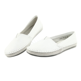 Kvinnor loafers Filippo 031 vit grå 3