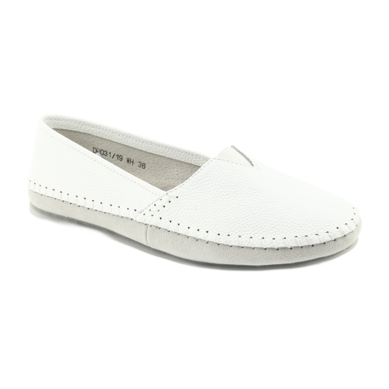 Kvinnor loafers Filippo 031 vit grå 1