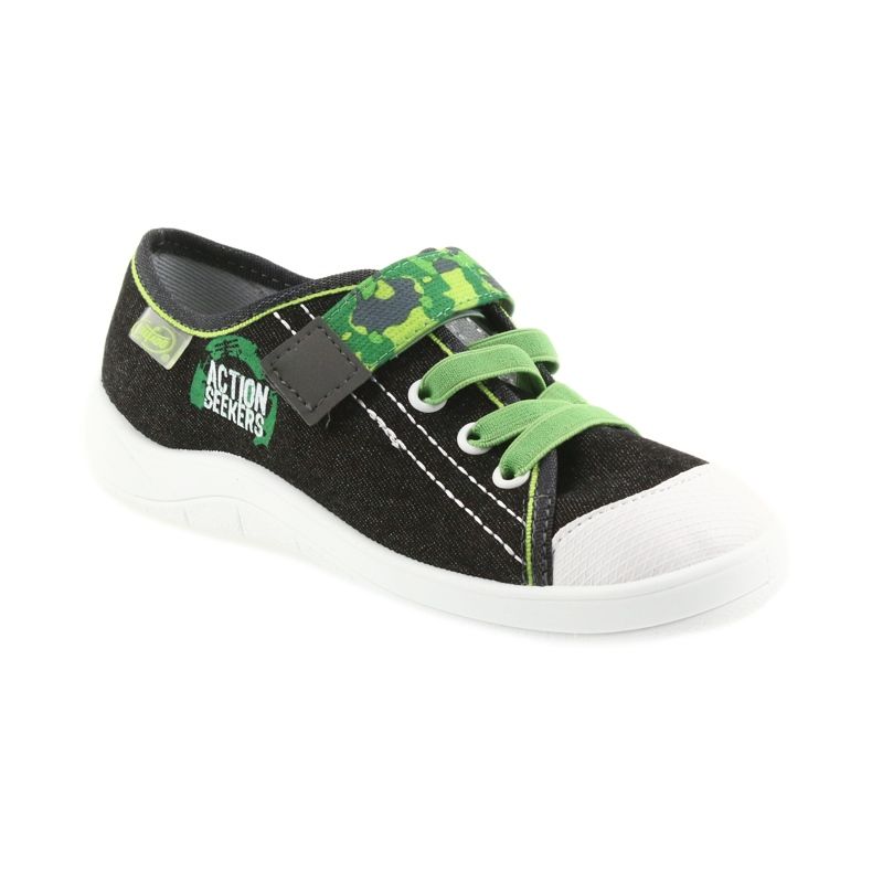 Befado barnskor 251X102 grå grön 1