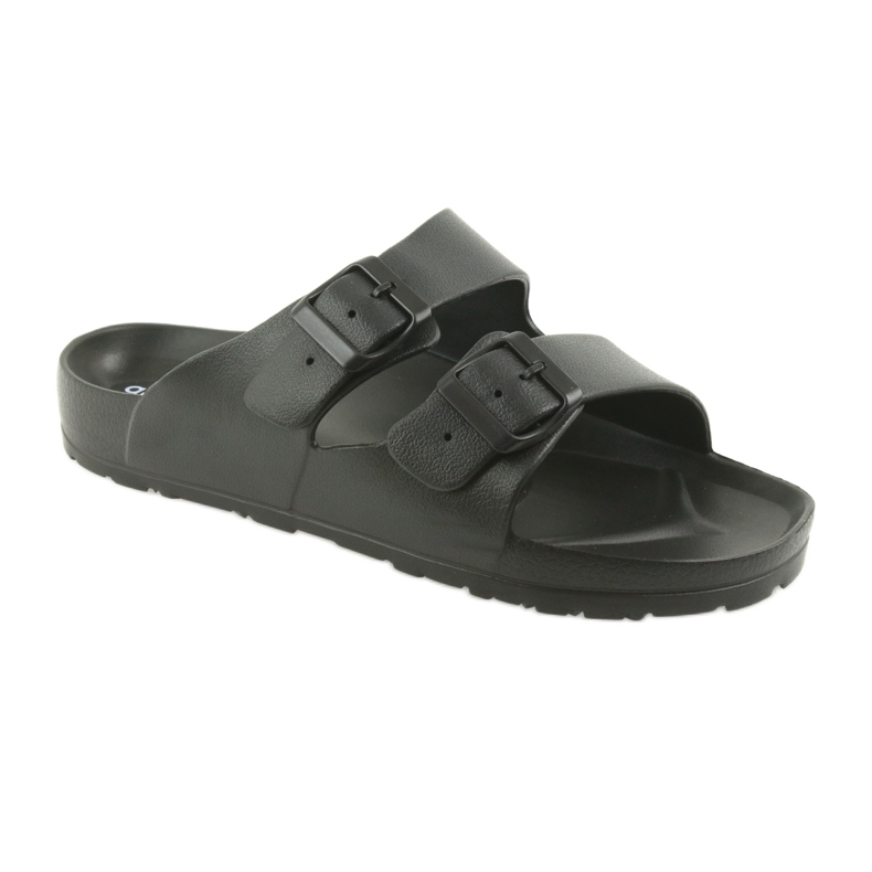 Atletico svarta mäns profilerade tofflor 1