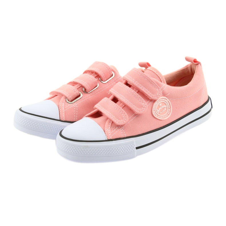 American Club Amerikanska rosa sneakers LH49 vit 3