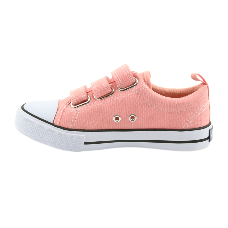 American Club Amerikanska rosa sneakers LH49 vit 2