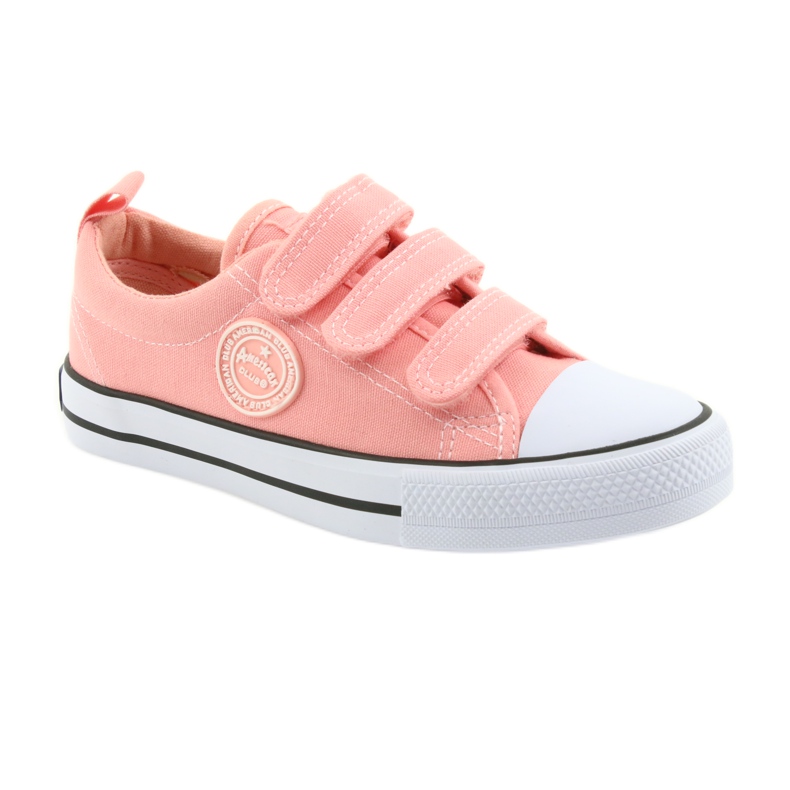 American Club Amerikanska rosa sneakers LH49 vit 1