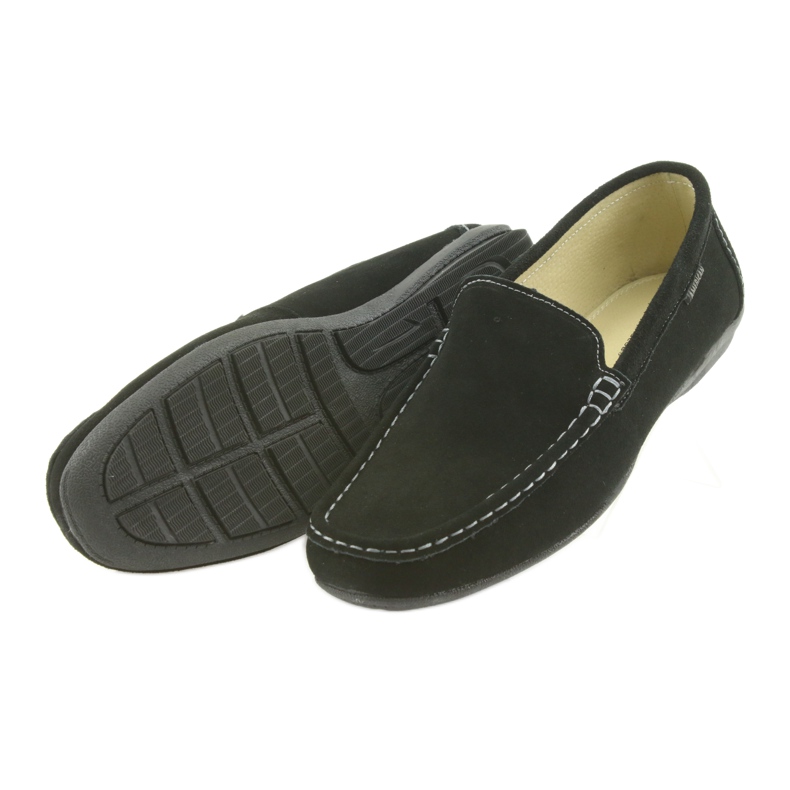 Loafers herrskor i läder American Club 01/2019 svart 4
