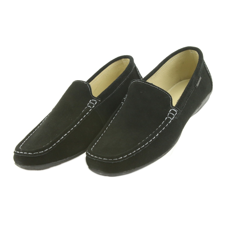 Loafers herrskor i läder American Club 01/2019 svart 3