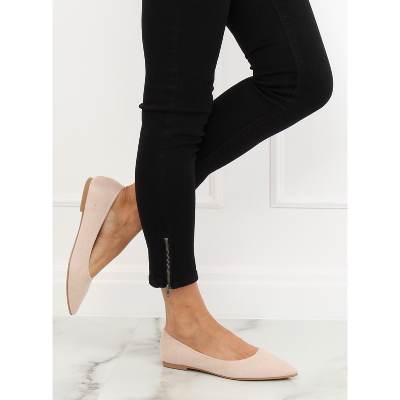 Damer beige ballerina 3157 Beige 2