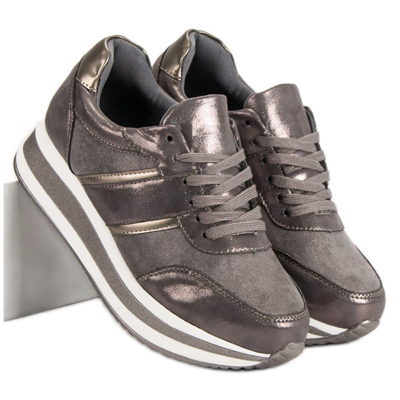 Bestelle Gråa sportskor 2