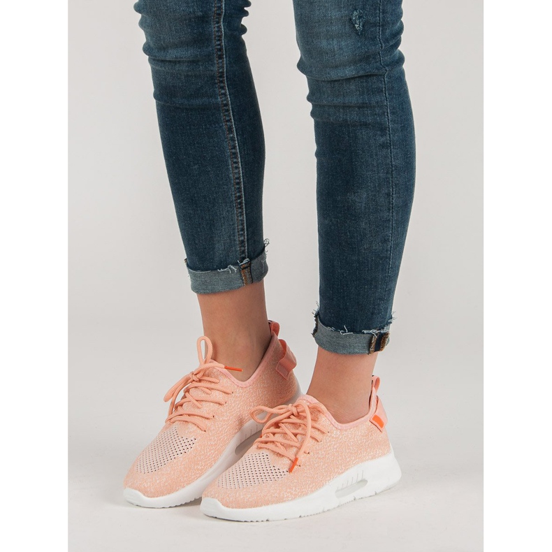 Luftiga sportskor rosa 2