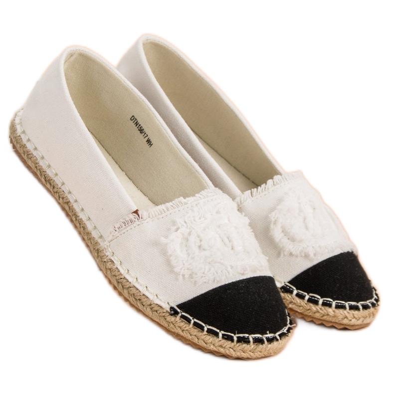 McKey Moderiktiga Espadriller vit 2