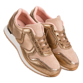 Casual sportskor gul 2