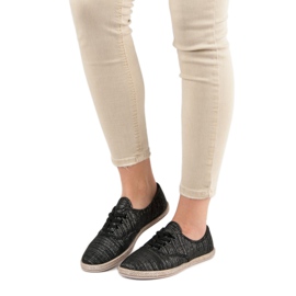 Sweet Shoes Snörad Espadrilles svart 2