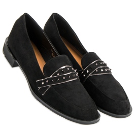 Sergio Todzi Svarta loafers med strass 2