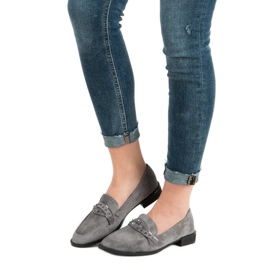 Sergio Todzi Grå Loafers med strass 2