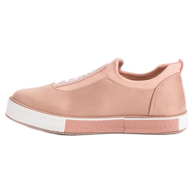 Ideal Shoes Lovelo Slip-On sneakers rosa 1