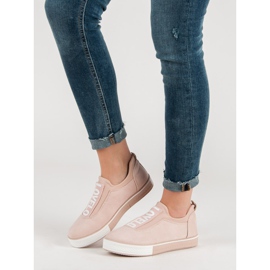 Ideal Shoes Lovelo Slip-On sneakers brun 2