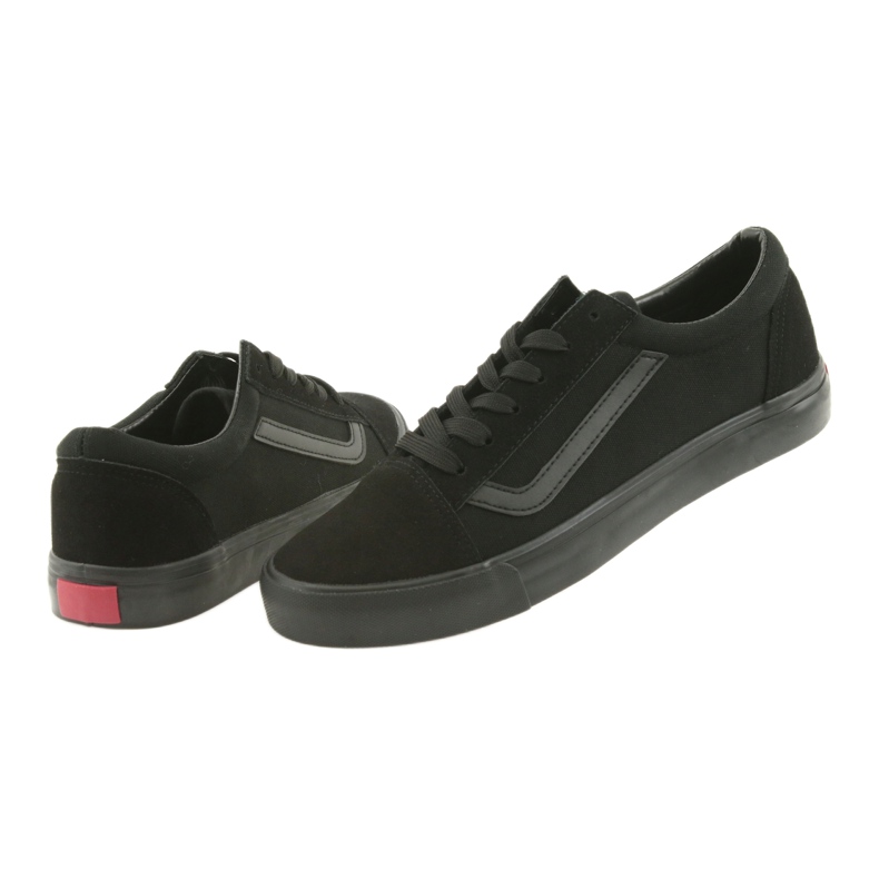 Atletico Svarta AlaVans bundna sneakers 5