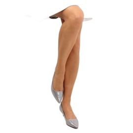 Pumpar på lågklackad silver B-36 grå 1