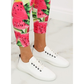 Kvinnors svartvita sneakers BO-1 Black 1