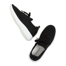 Svarta LX-9837 Svarta sportskor 1