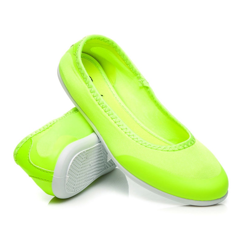 Renda Sport Slip-On Ballerinas gul 1