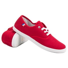 McKey Klassiska röda sneakers 3