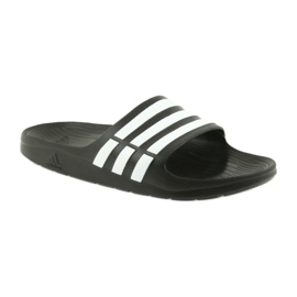 Adidas Duramo Slide M G15890 tofflor vit svart 1